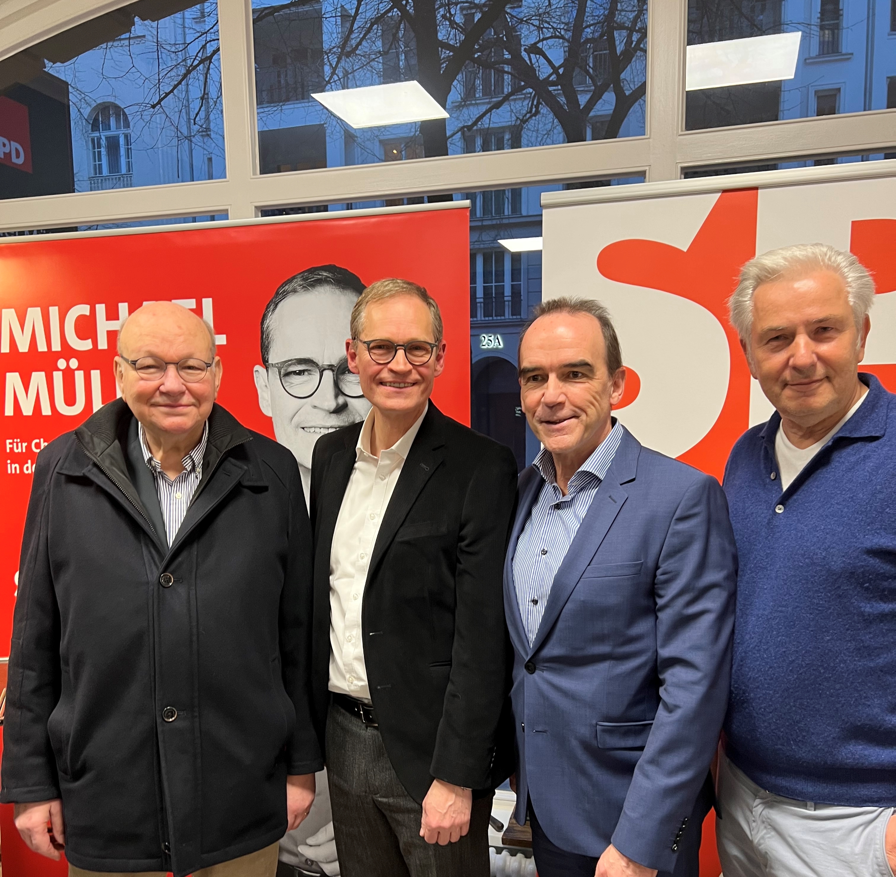 Michael Müller – Wahlkreisbüro in der Bleibtreustraße eröffnet